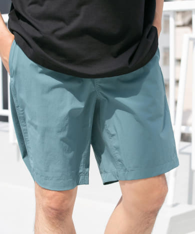 『UVカット』『別注』WILDTHINGS×EKAL　エラスティックナイロンショーツ