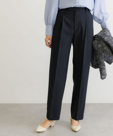 ストレッチストレートパンツ
