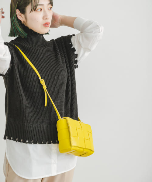 [ITEMS][ニットベストドッキングプルオーバー]
