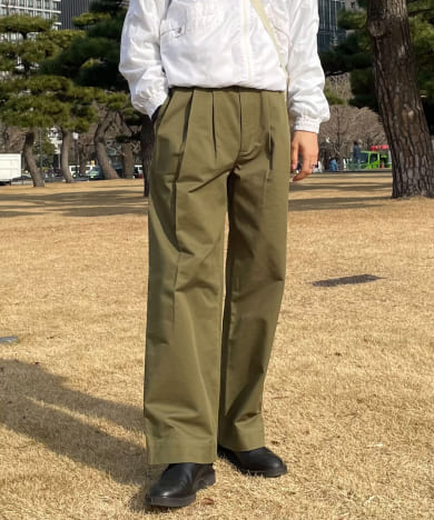 Couleur Meler sakasa triple tuck chino pants[EC34-14S002]｜URBAN  RESEARCH公式ファッション通販