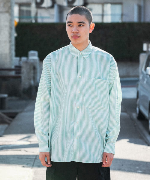 DAIWA PIER39　TECH BUTTON DOWN SHIRTS