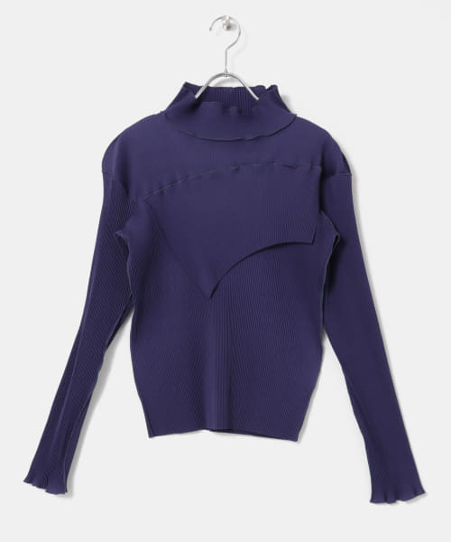 kotohayokozawa　long-sleeve top High neck
