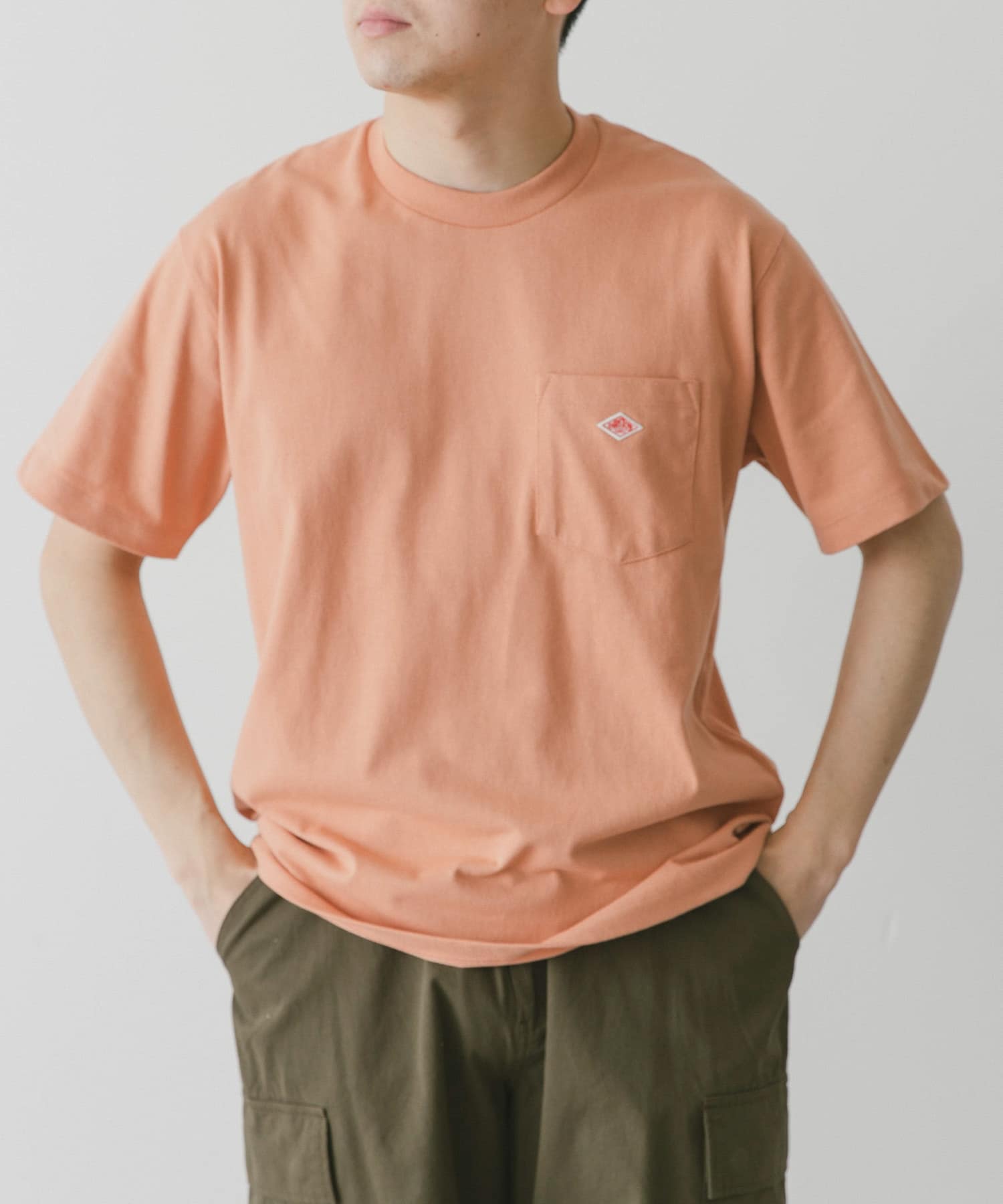 新品???? DANTON???? ダントン ポケット付き Ｔシャツ