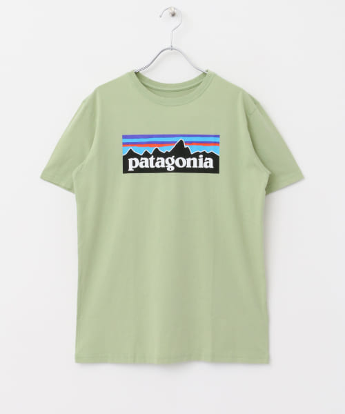 patagonia　BOYS’P6LOGOT-SHIRTS