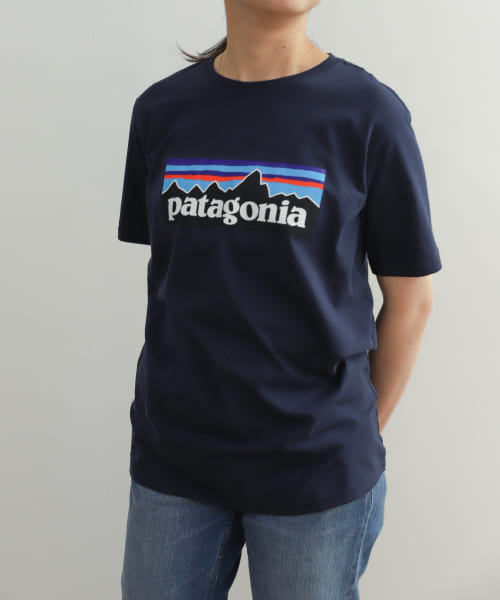 patagonia　BOYS’P6LOGOT-SHIRTS