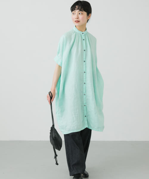 Honnete　H/SLV No Collar ONE-PIECE