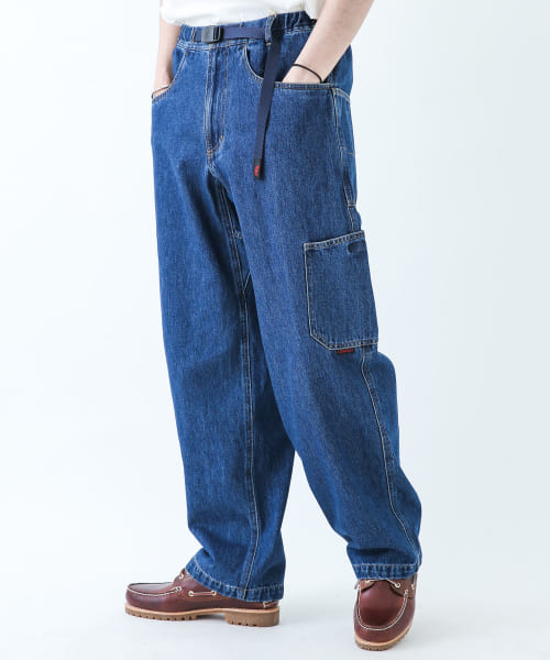 GRAMICCI　ROCK SLIDE DENIM PANTS