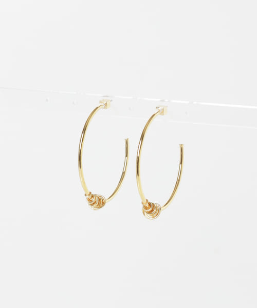 Lapuis　SplashCoilHoopピアス