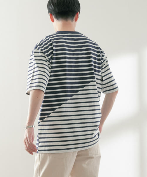 クレイジーボーダーショートスリーブTシャツ