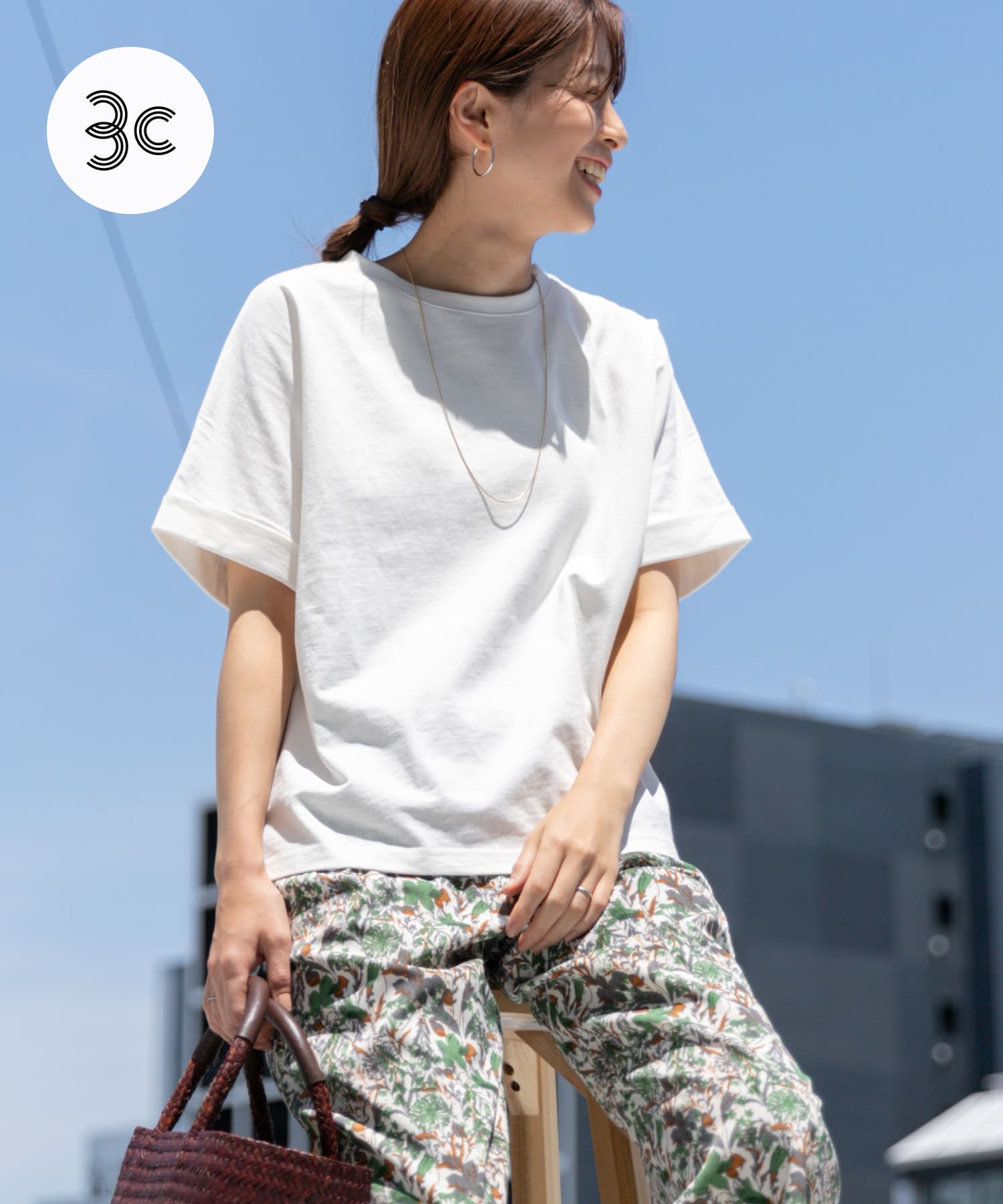 USAコットンロールスリーブTシャツ[DR35-21E118]｜URBAN RESEARCH公式