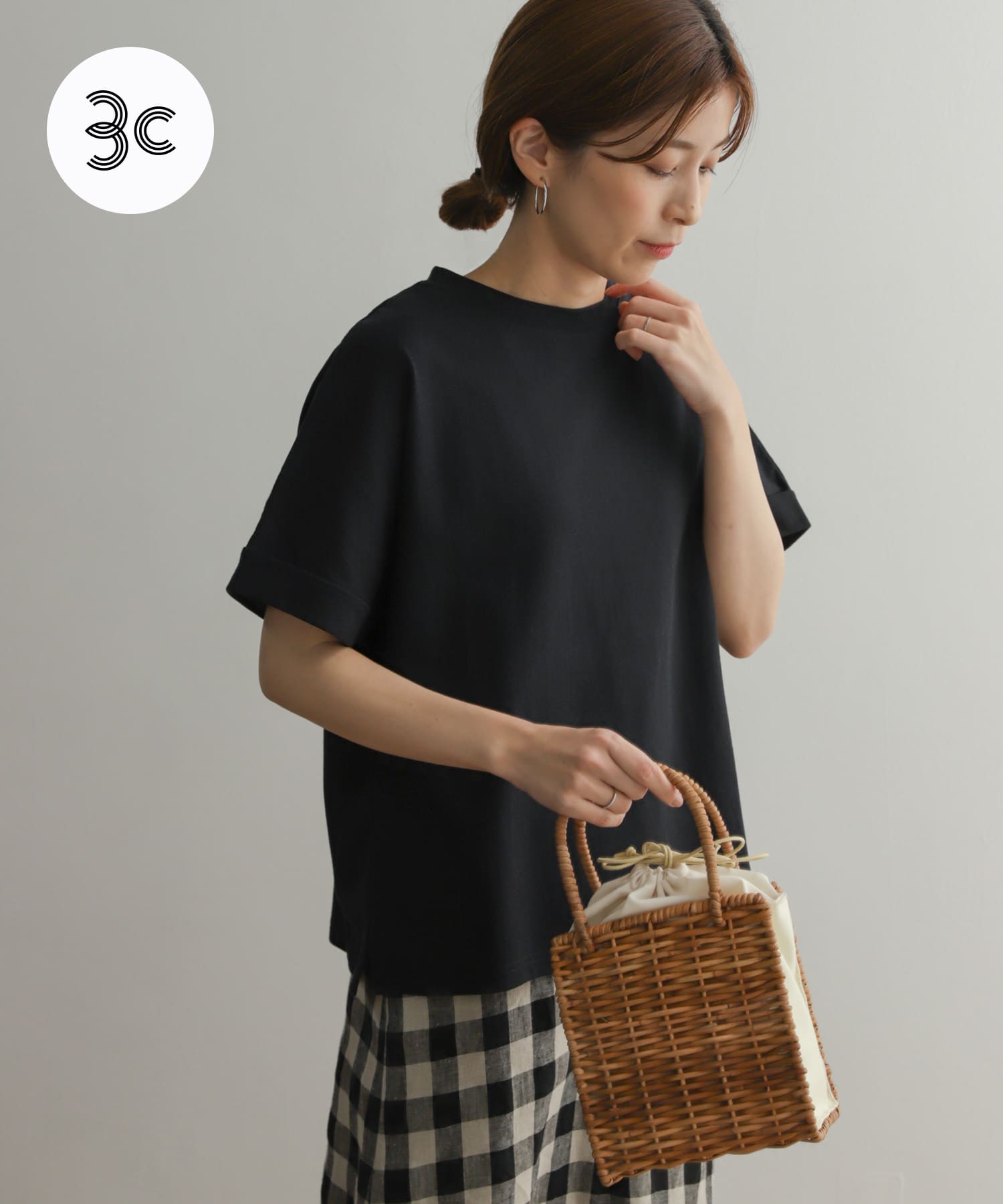 USAコットンロールスリーブTシャツ[DR35-21E118]｜URBAN RESEARCH公式