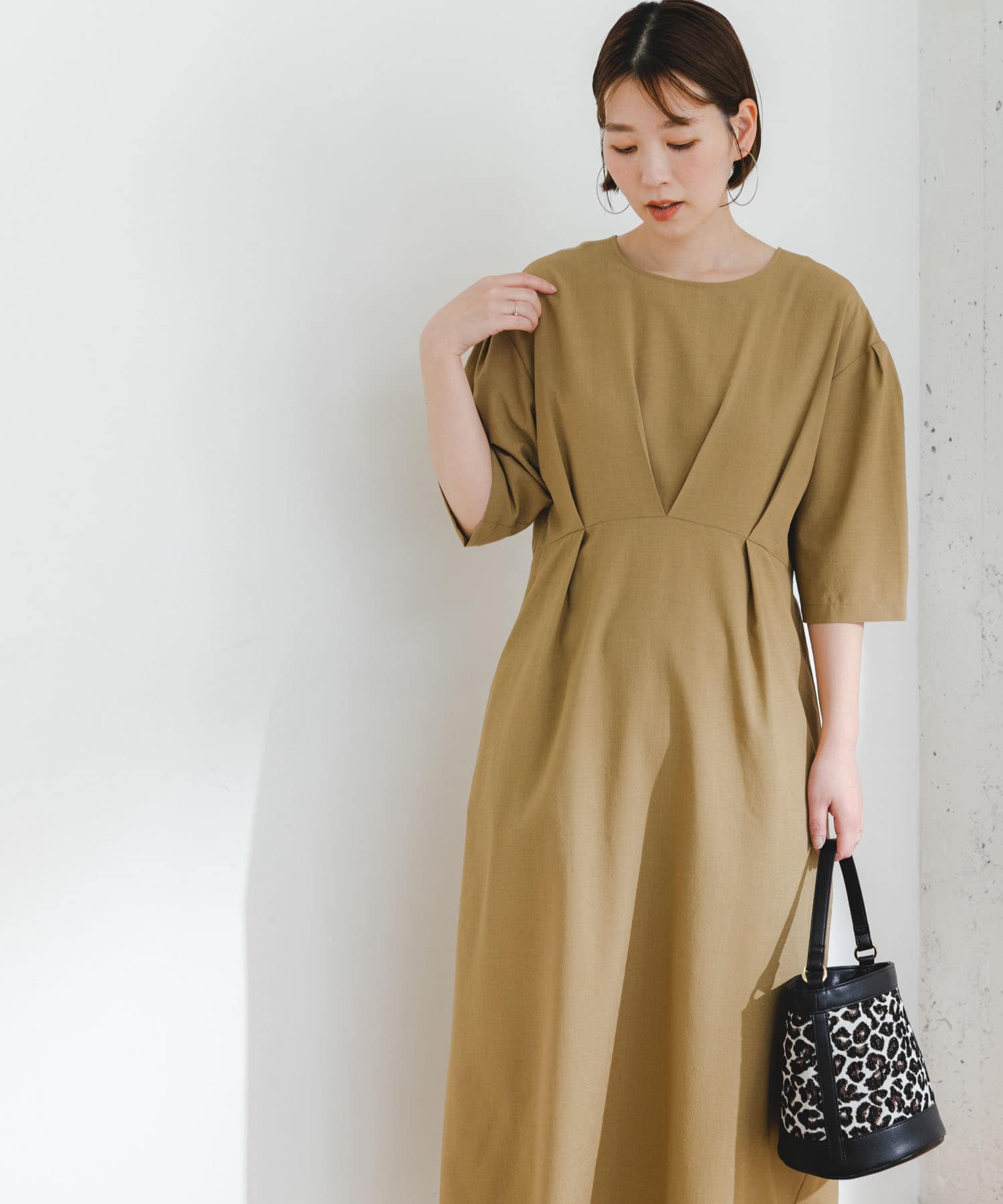 F by ROSSO ウエスト切替タックワンピース[RA35-26F501]｜URBAN