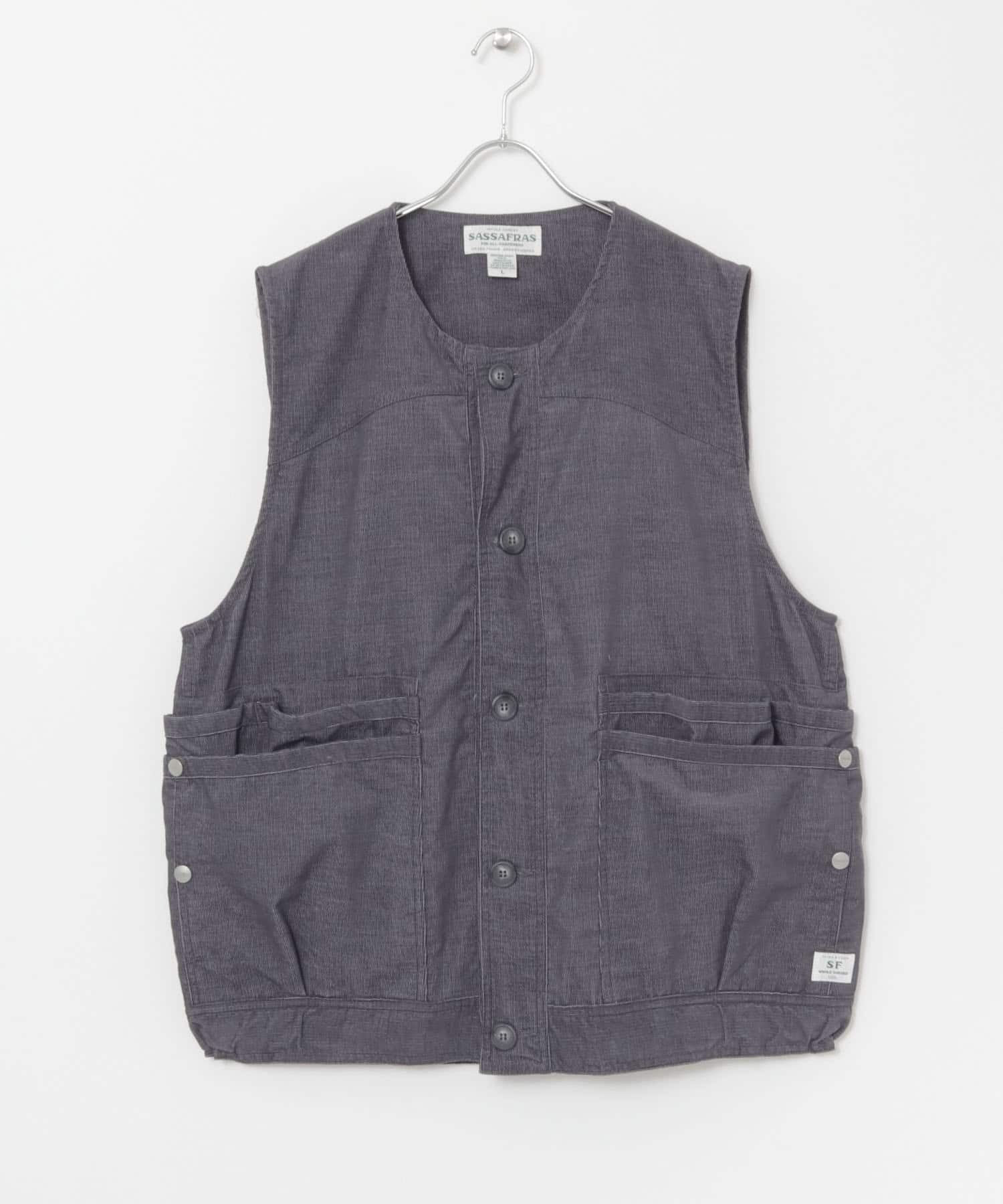 SASSAFRAS Overgrown Hiker Vest[SF-231990-DM34]｜URBAN RESEARCH公式ファッション通販