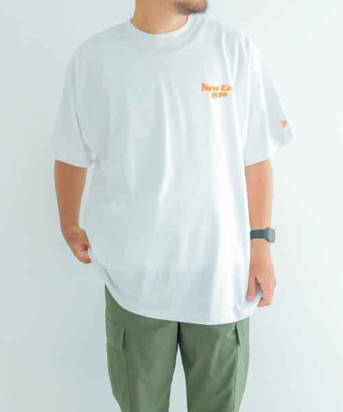 New Era　Wave Logo Oversized T-SHIRTS