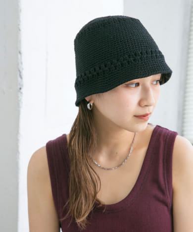 チューリップニットHAT