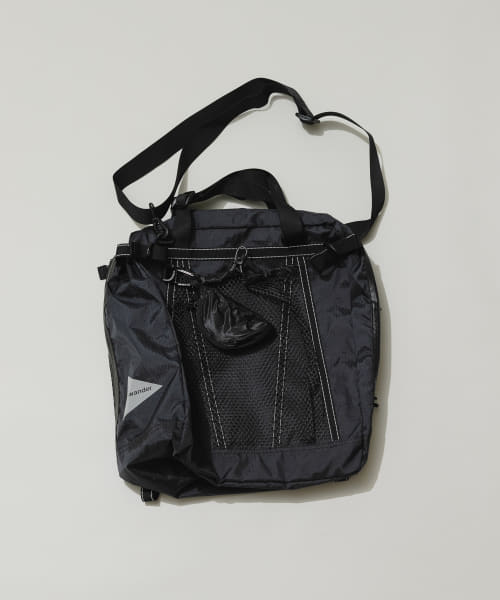 and wander　X-Pac 30L 3way tote bag