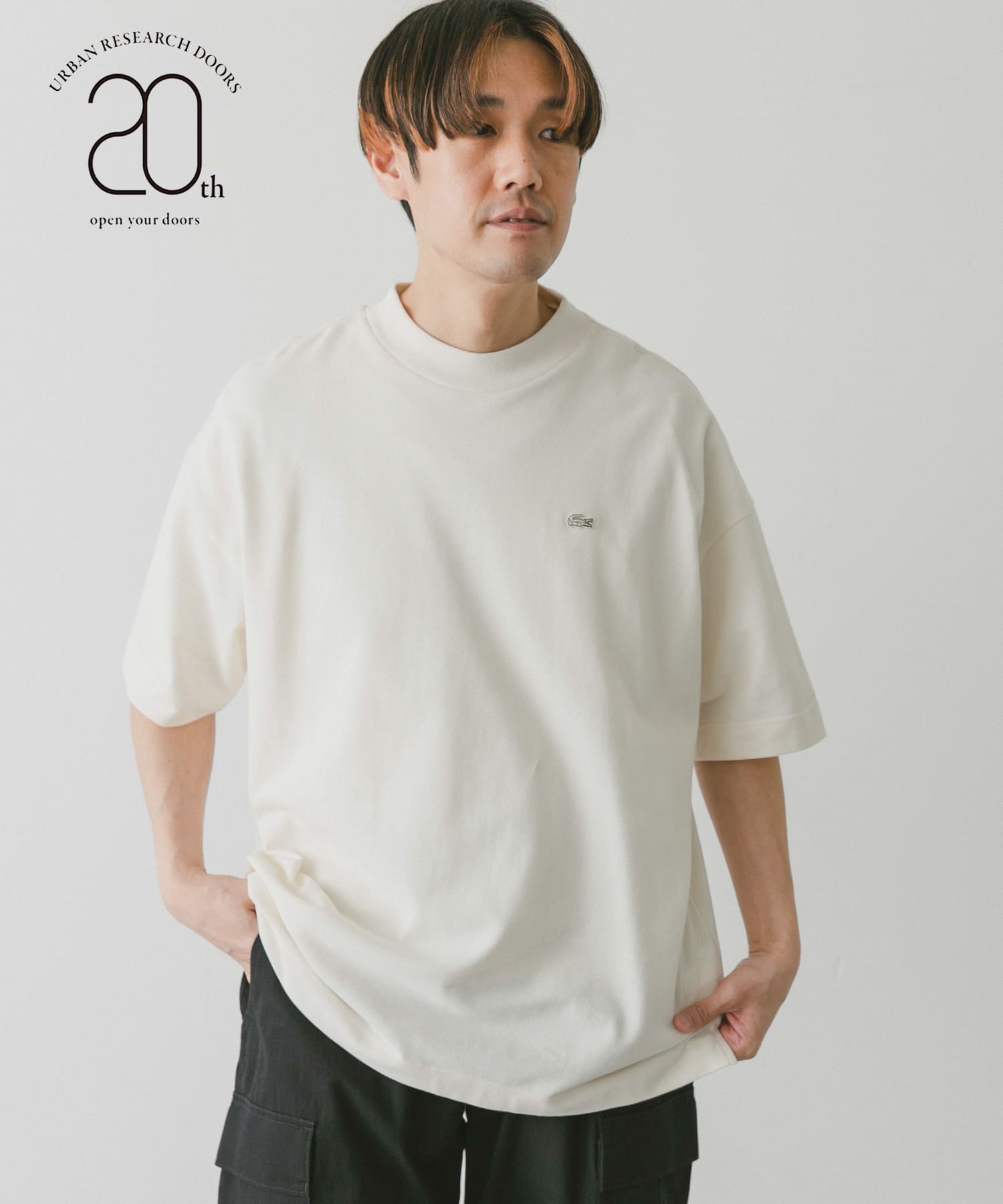 別注』LACOSTE for DOORS 20th mossstitch mockT-shirts[TH233PL-DM35]｜URBAN  RESEARCH公式ファッション通販