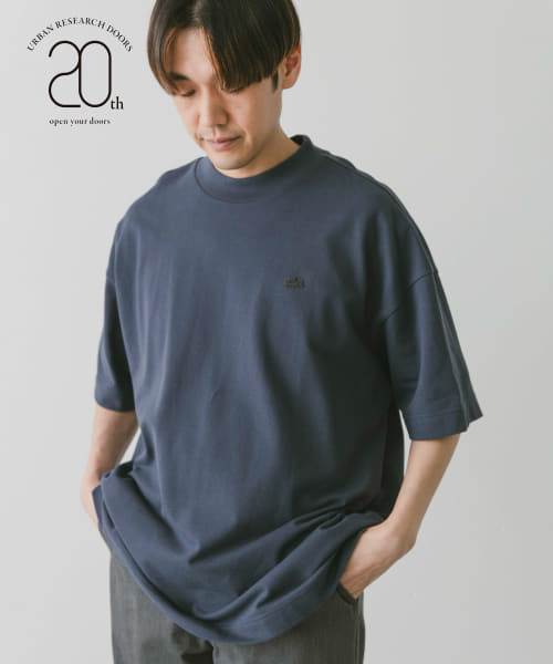 『別注』LACOSTE for DOORS　20th mossstitch mockT-shirts
