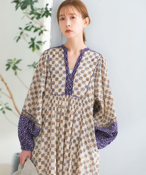sara mallika　CTNKIKAETHNIC PRTDRESS