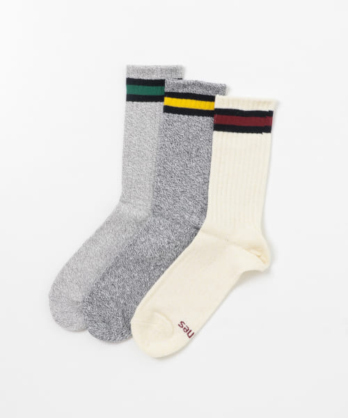 Hanes　ノンパイル フルレングスソックス3P