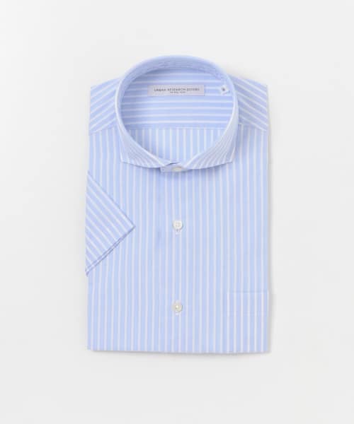 『イージーケア』LIFE STYLE TAILOR　カッタウェイ半袖シャツ2