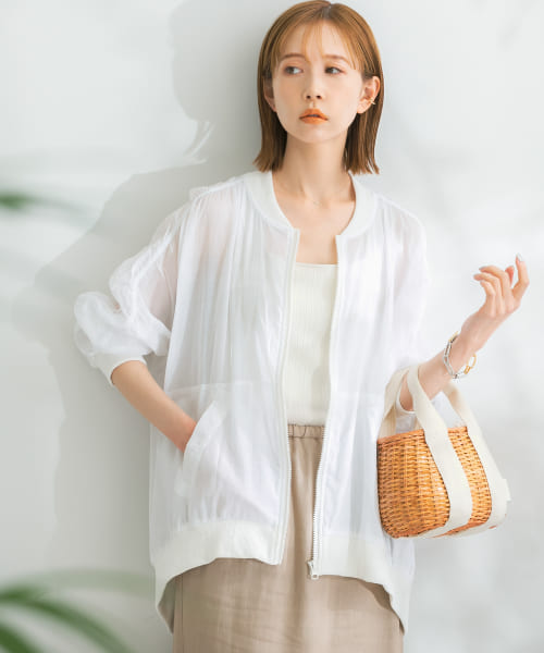 TORRAZZO DONNA　ギャザースリーブMA-1