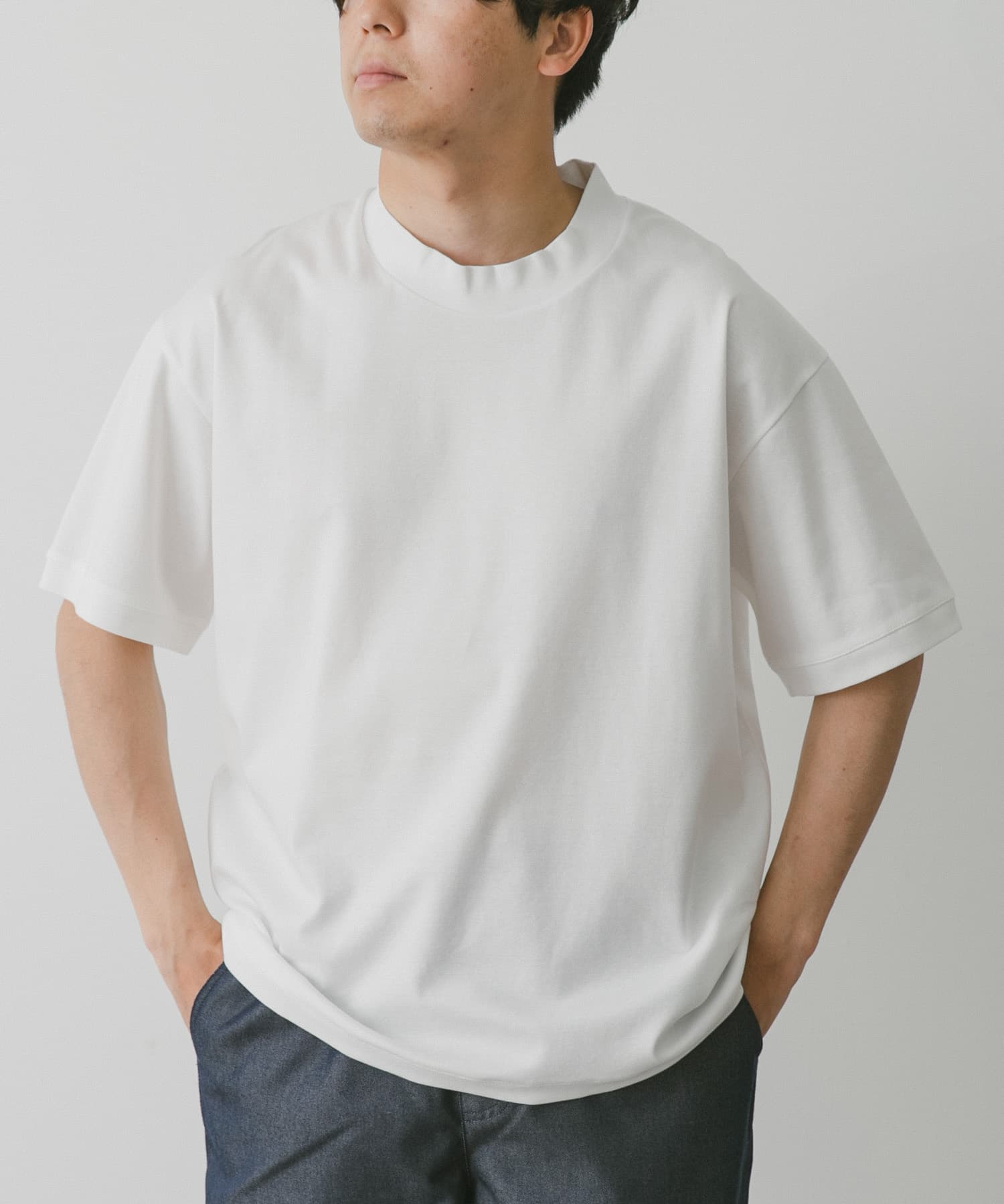 STILL BY HAND ポンチ立襟Tシャツ[CS02232-DM35]｜URBAN RESEARCH公式