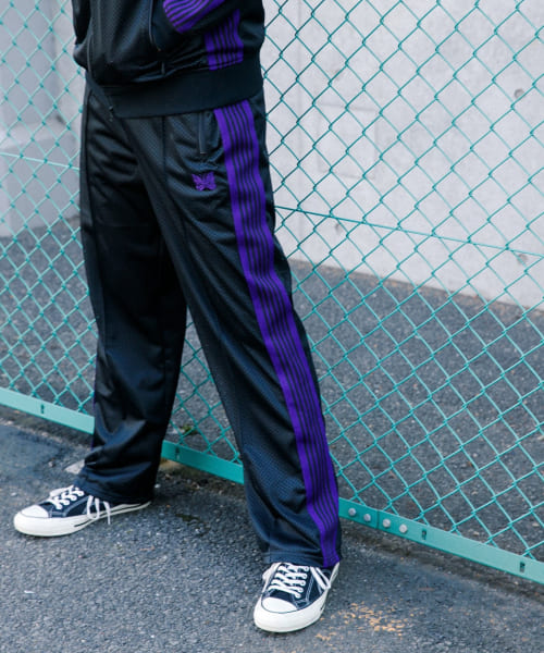『別注』Needles×URBS　Track Pant-Poly Mesh