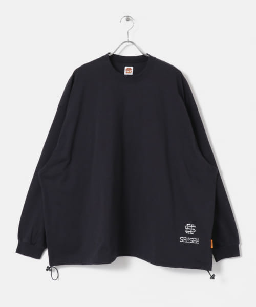 『別注』SEESEE×URBS　SUPER BIG FLAT LONG-SLEEVE TEE DS