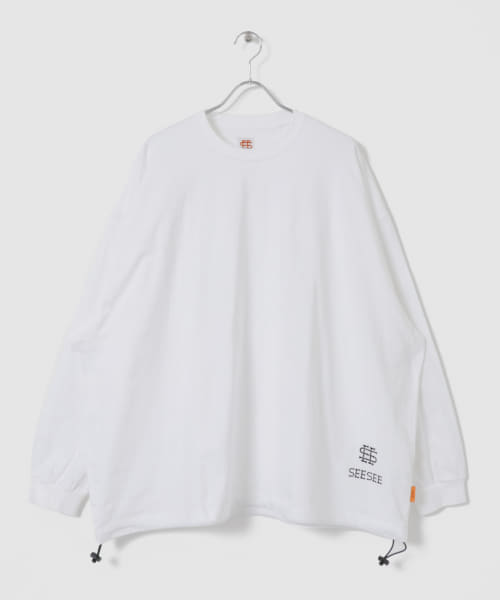 『別注』SEESEE×URBS　SUPER BIG FLAT LONG-SLEEVE TEE DS
