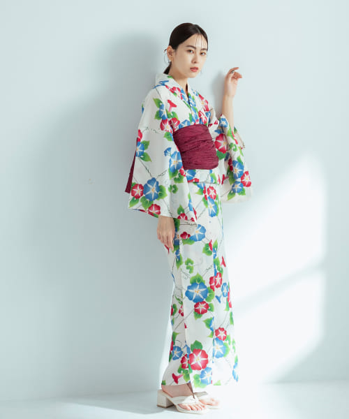 Urban Research お花火 浴衣 セット (下駄あり