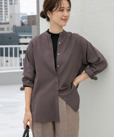 siiwa リネンコットンフリル付シャツ[DS16-23W002]｜URBAN RESEARCH