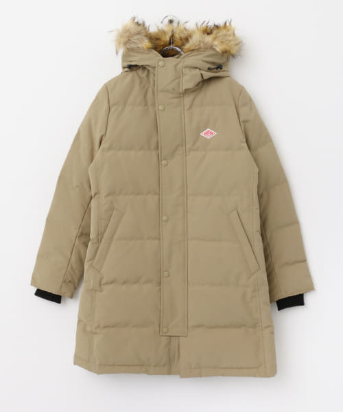 DANTON　FAKE FAR HOODED DOWN COAT