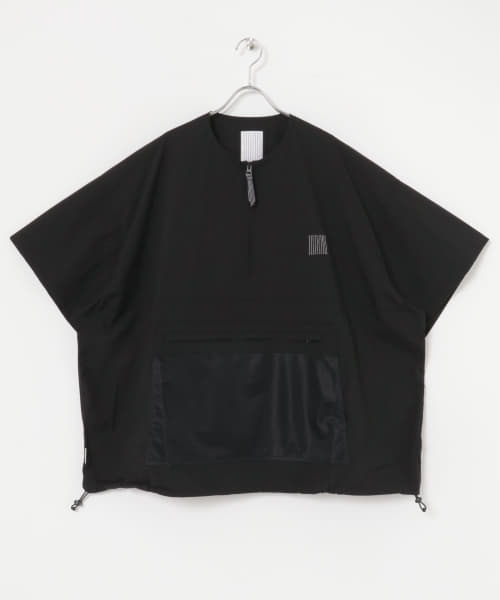 SFC　HALF ZIP NYLON SHIRTS