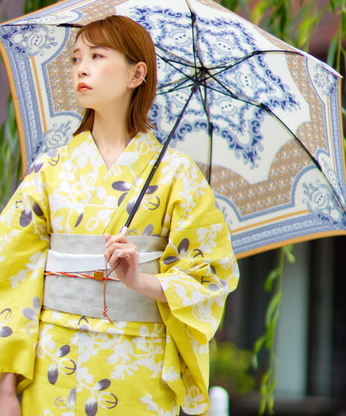 綿絽ゆかた ロマン萩