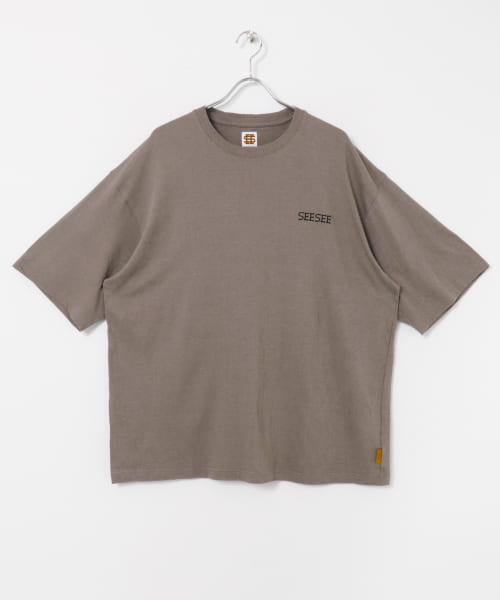 『別注』SEESEE×URBS　BASIC SHORT-SLEEVE HEMP T-SHIRTS