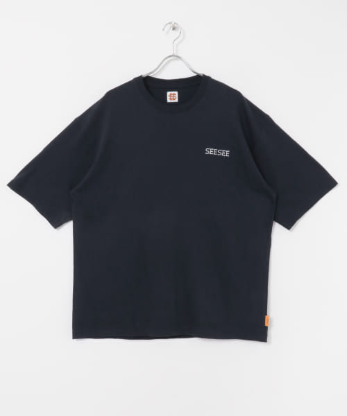『別注』SEESEE×URBS　BASIC SHORT-SLEEVE HEMP T-SHIRTS