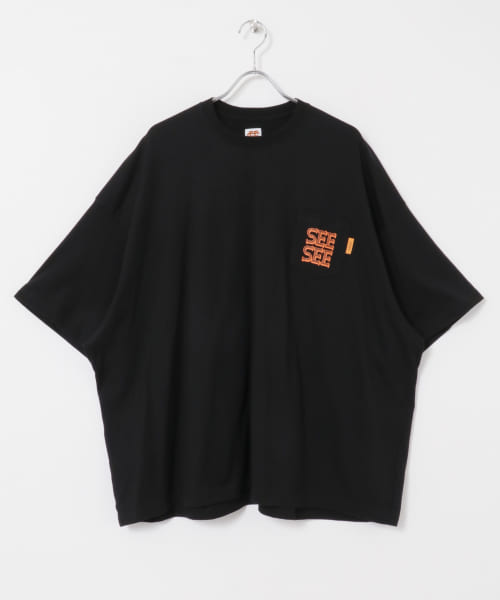 『別注』SEESEE×URBS　SUPER BIG FLAT SS PK TEE