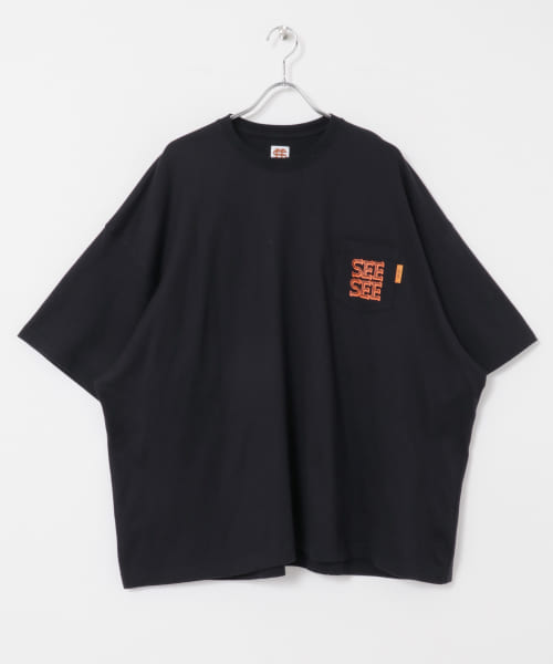 『別注』SEESEE×URBS　SUPER BIG FLAT SS PK TEE