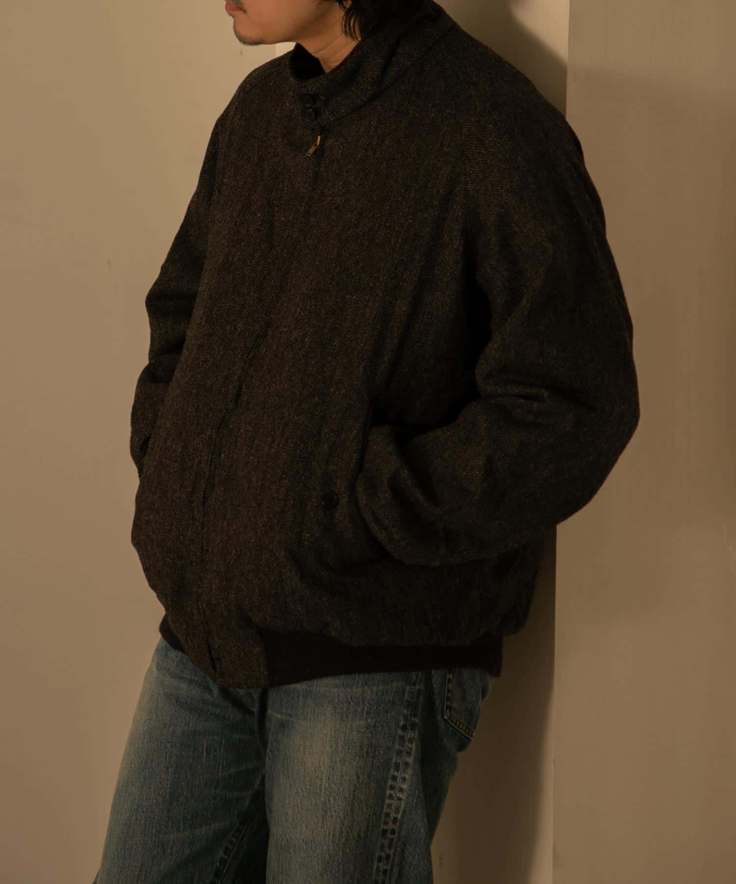 Tweed harrington jacket discount