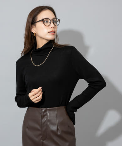 Audrey and John Wad　Ttl./Neck Long-Sleeve PullOver