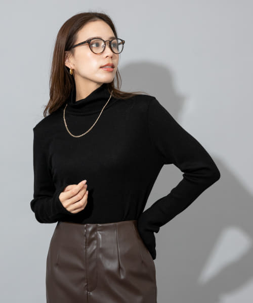 Audrey and John Wad　Ttl./Neck Long-Sleeve PullOver