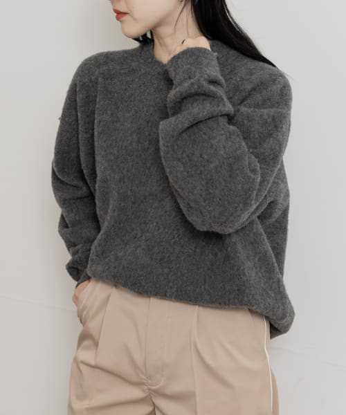 米富繊維　CIRCLE KNIT PULLOVER