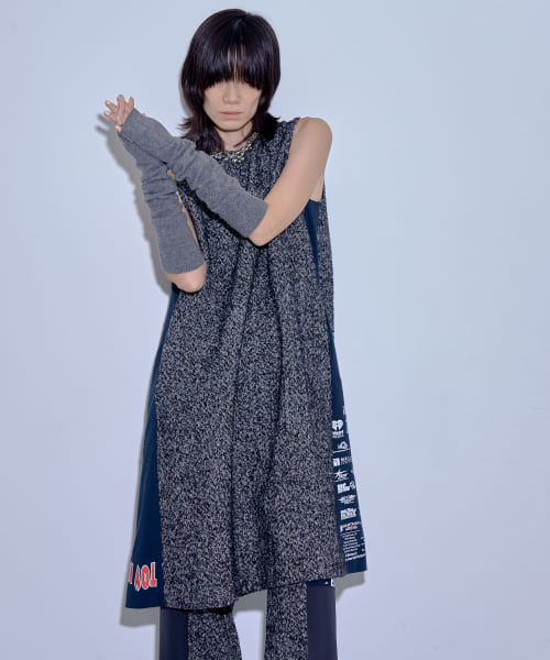 SREU　Recycle Wool Dress