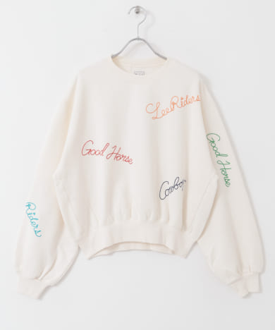 Lee　EMBROIDERY SWEAT