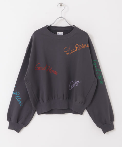 Lee　EMBROIDERY SWEAT