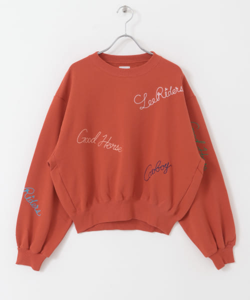 Lee　EMBROIDERY SWEAT