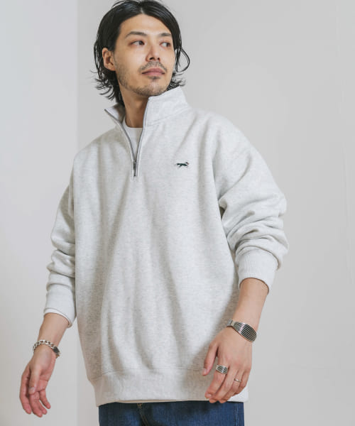 『一部サイズ/WEB限定』『別注』PENNEYS×DOORS　THE FOX ハーフジップスウェット
