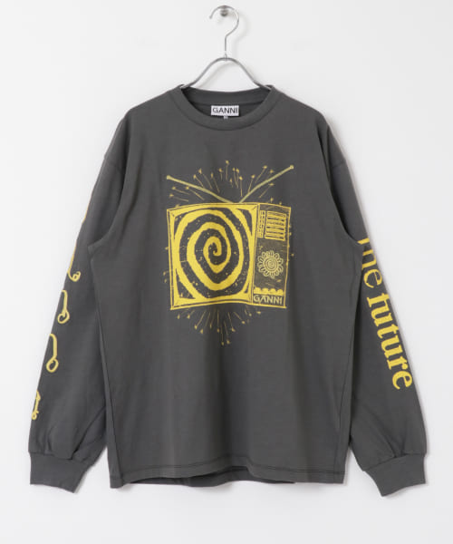 GANNI　Future Heavy Jersey Long Sleeve