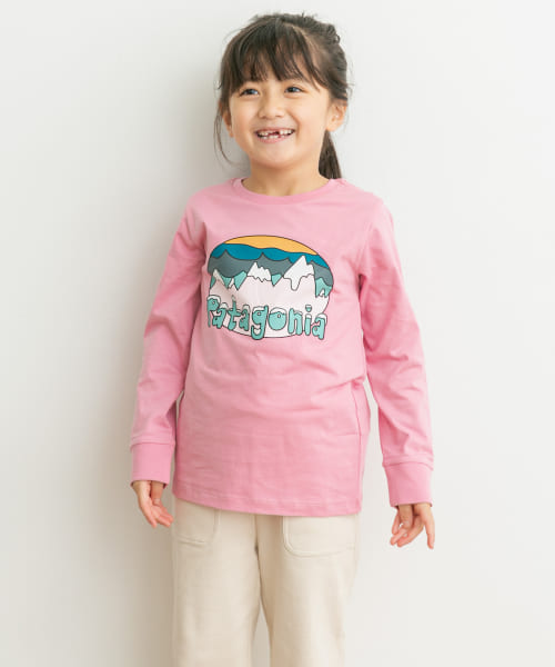 patagonia　Baby LongSleeve ROC Fitz Roy Tee(KIDS)